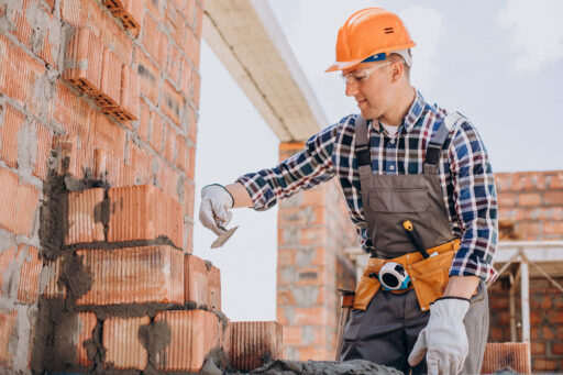 young craftsman building house